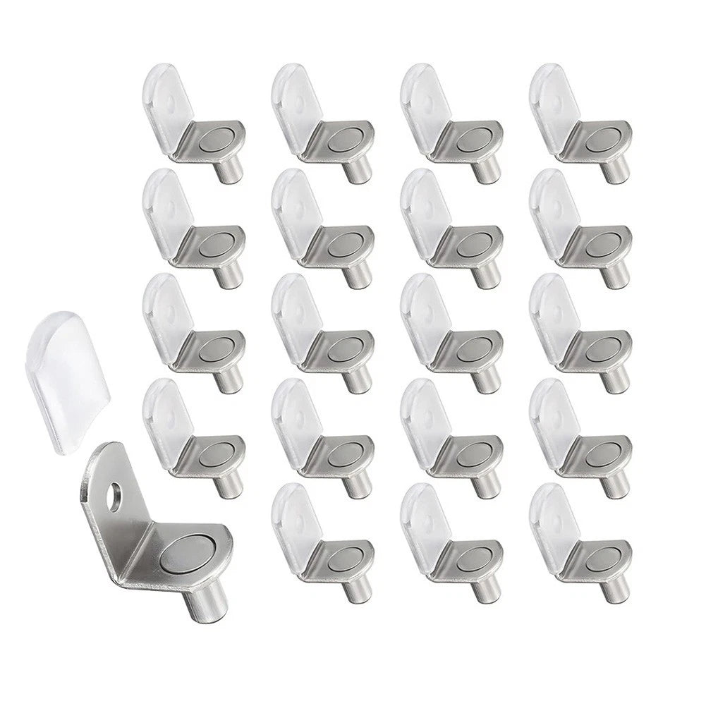 Pack of 20 Shelf Support Pegs for Furniture