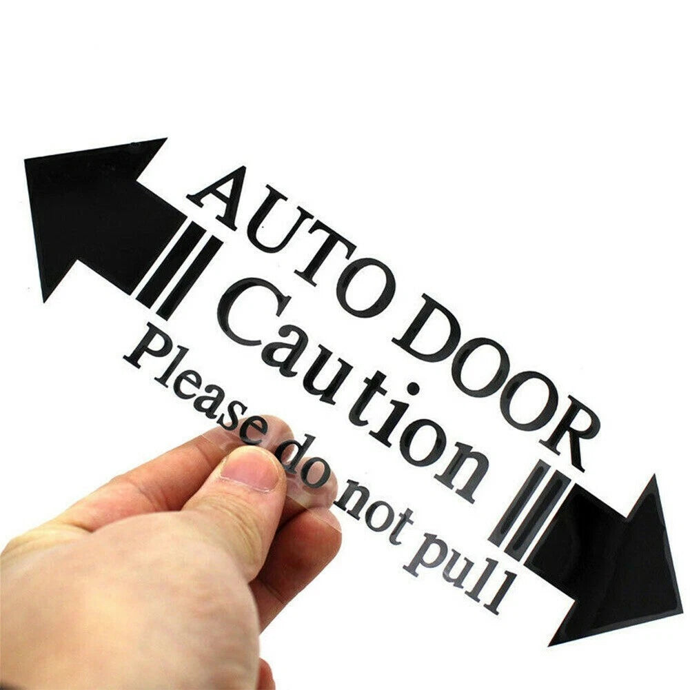 1PC Door Caution Decal Sticker for Universal Vehicles