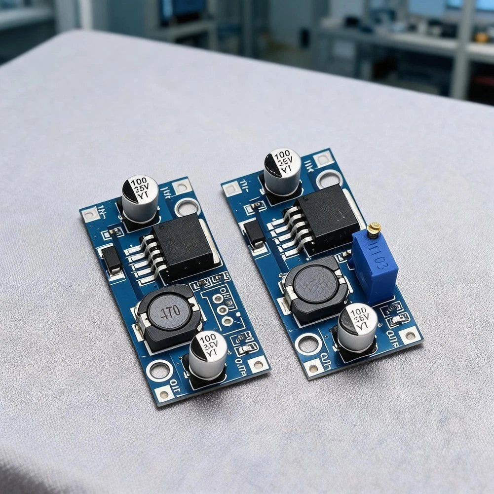 DC-DC Adjustable Step Down Module for Automotive Applications (3.2V-12V)
