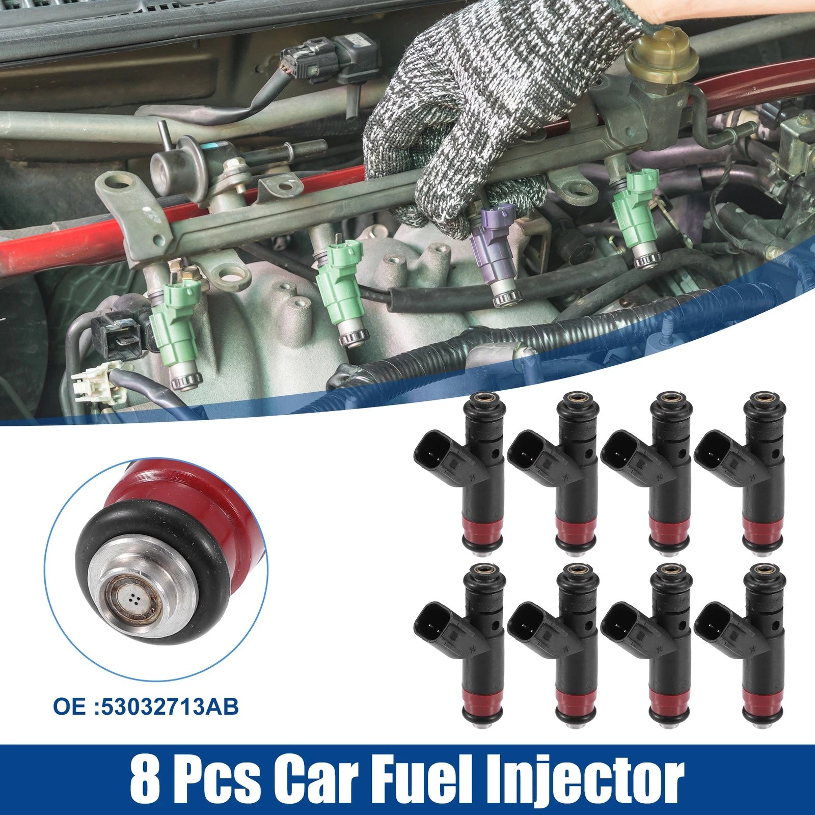 Fuel Injector Nozzle Set for Dodge Durango 5.7L V8 (2004–2008)
