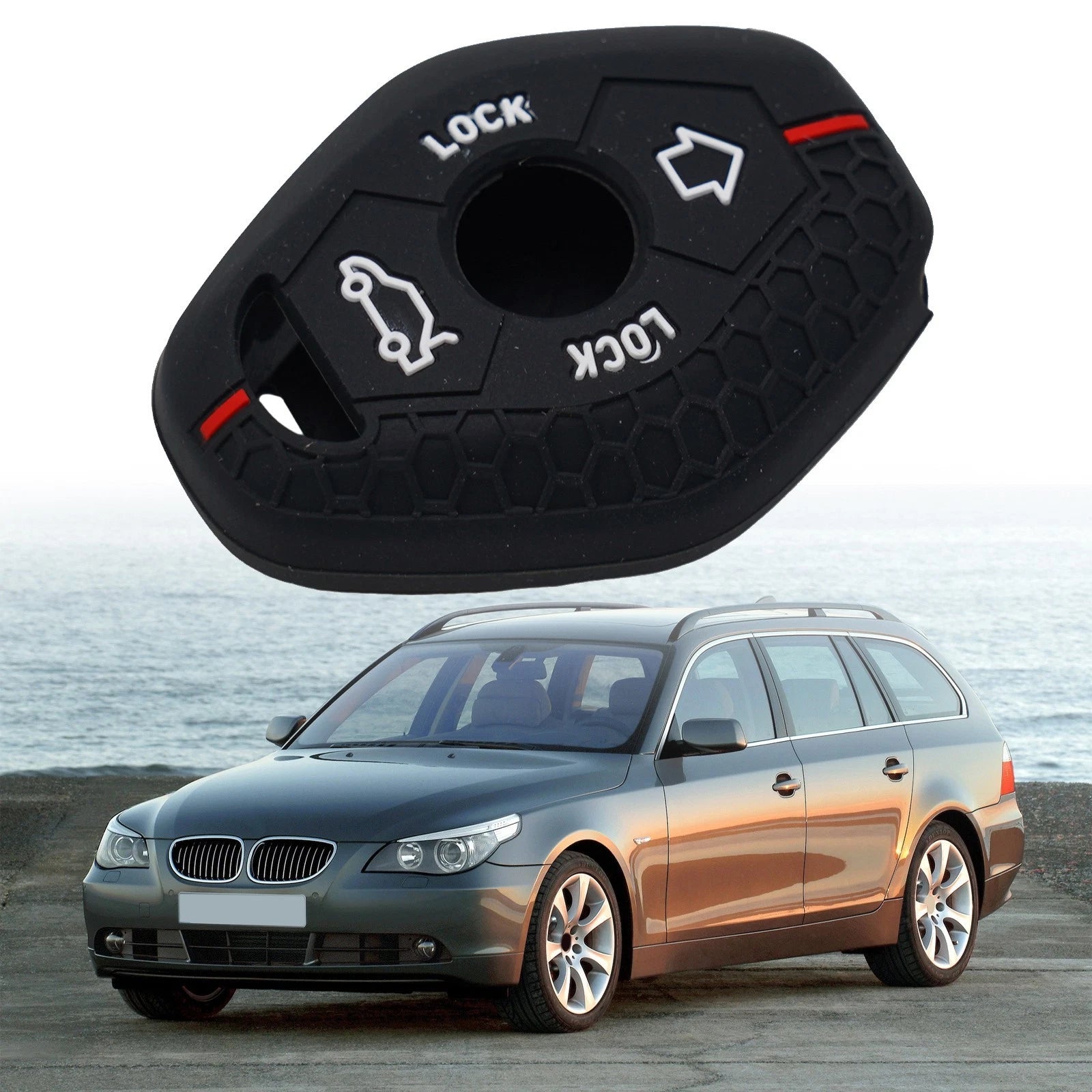 Black Key Case for BMW E46 E53 X3 E83 E39 3 5 7 Series Accessories