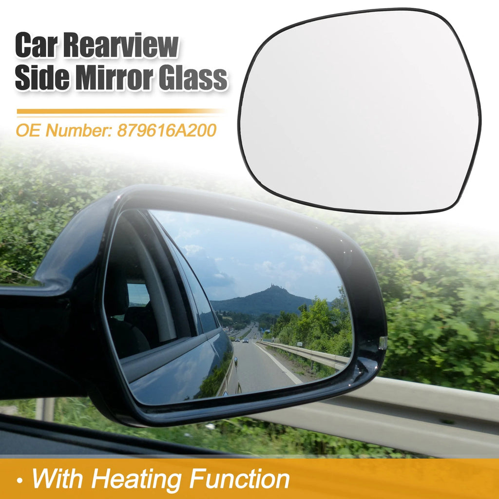 Left Side Rearview Mirror Glass Heated Replacement for Lexus GX470 (2003–2009)
