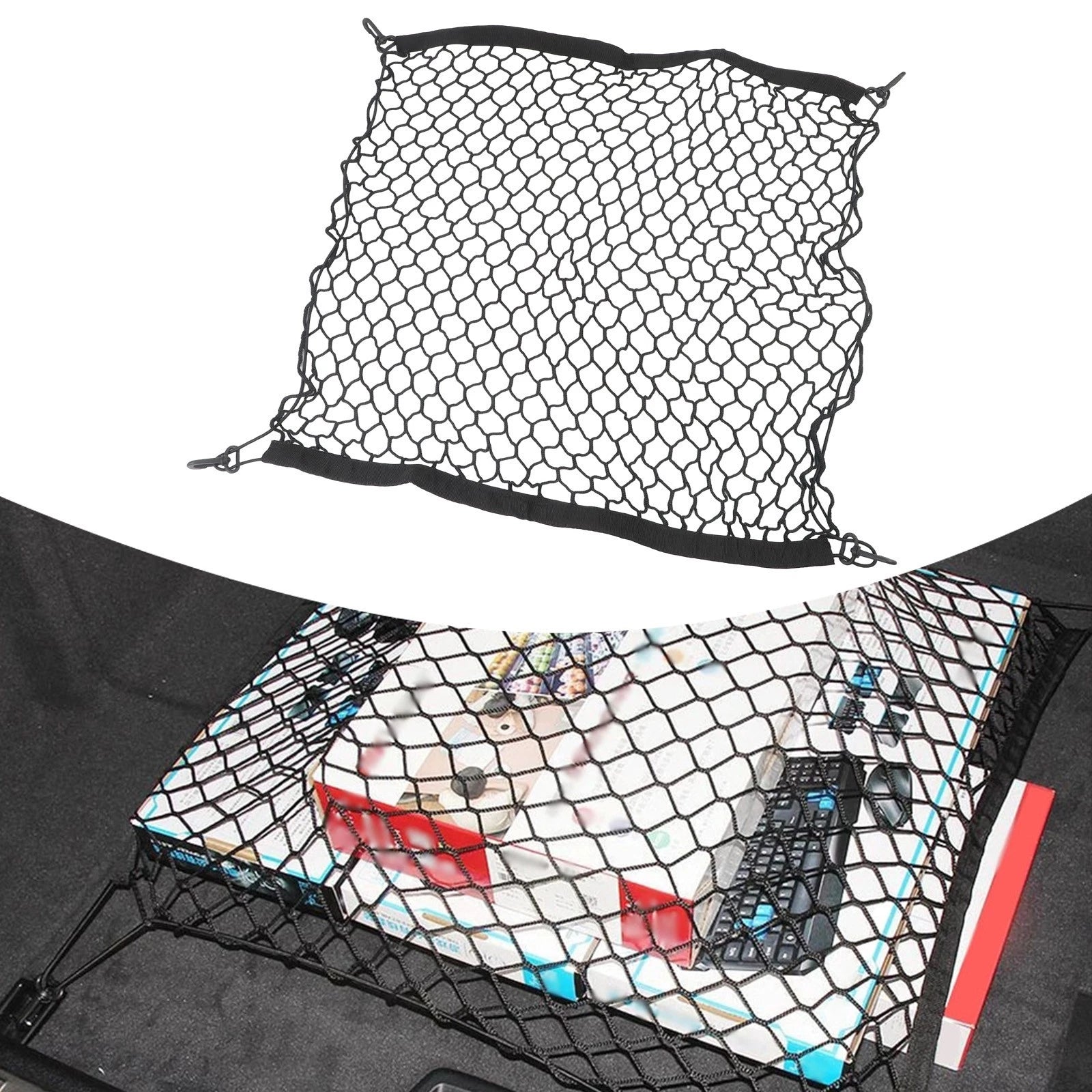 Elastic Floor Car Boot Net for SUV (2010–2023)