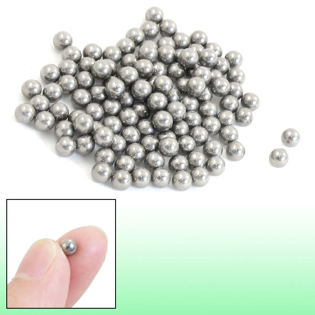 Steel Ball Bearings 5mm for Bike Spares 100 Pack (Generic)