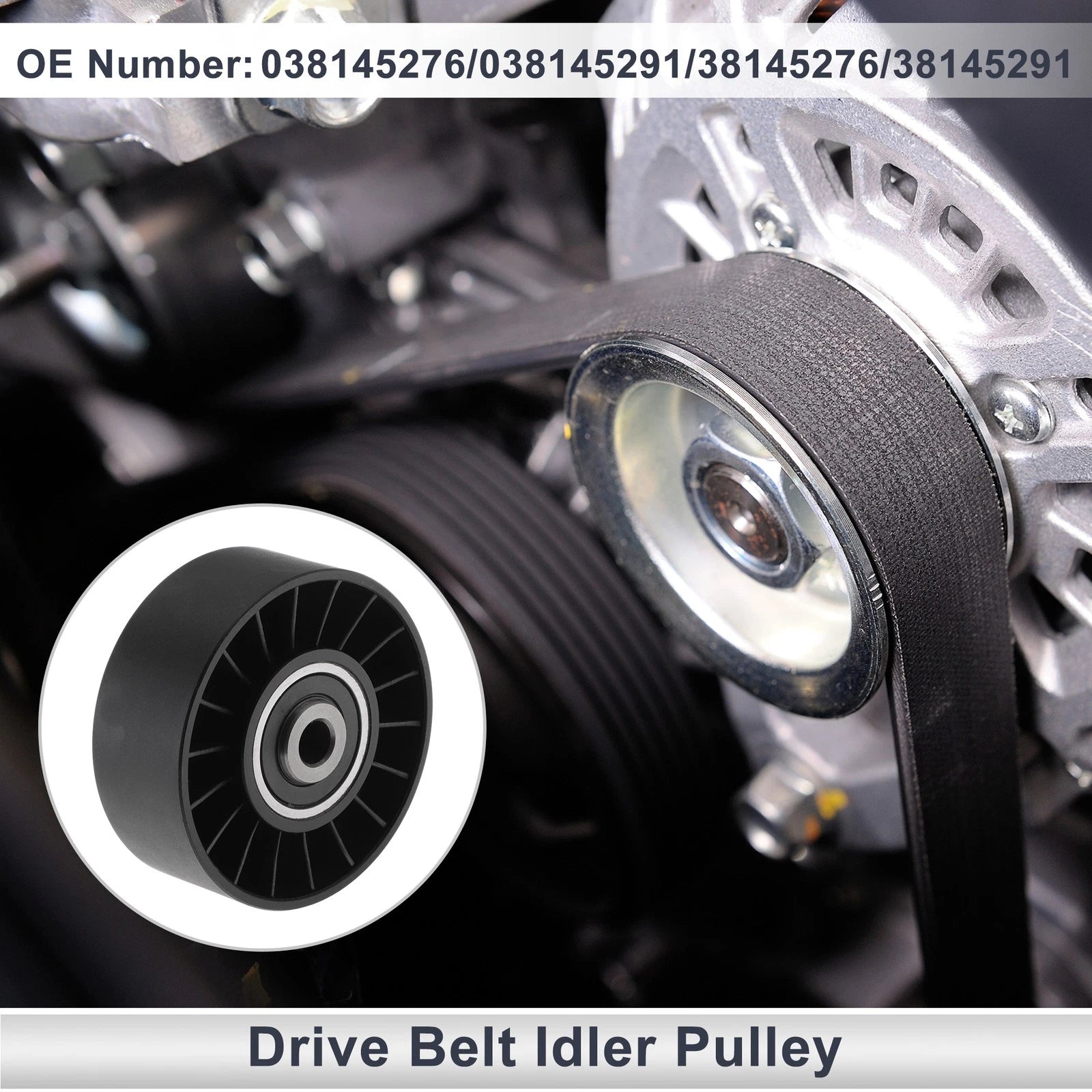 Drive Belt Idler Pulley Replacement for Volkswagen Beetle (1998–2004)