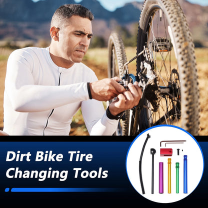 Tire Changing Tools Kit for Dirt Bike 16-21 Inch Wheels