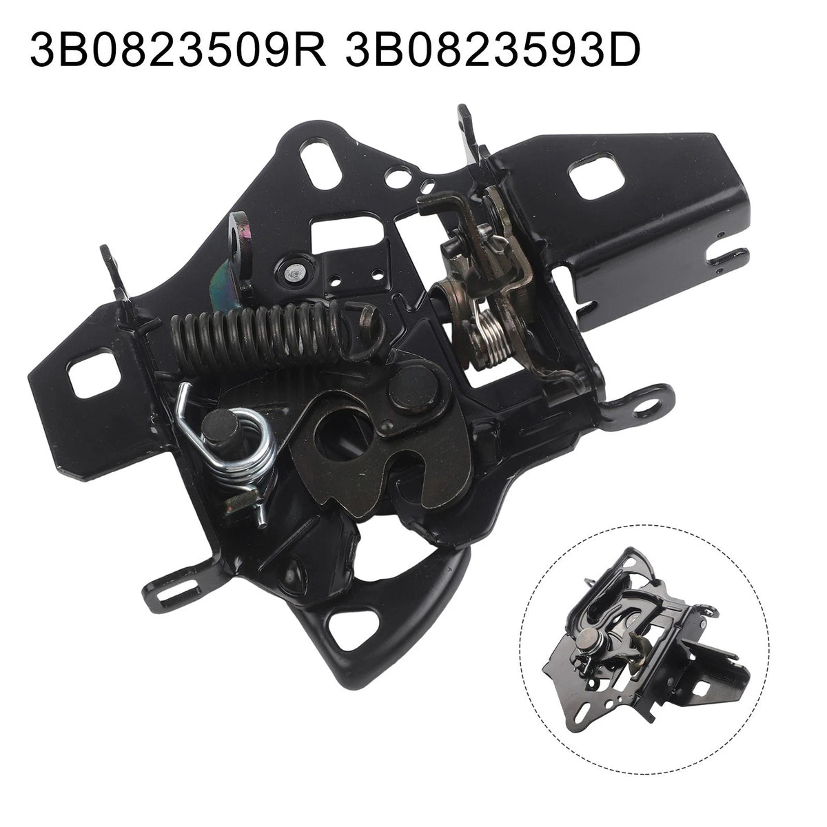 Car Hood Repair 3B0823509R Front Bonnet Latch Direct Replacement OE Fitment