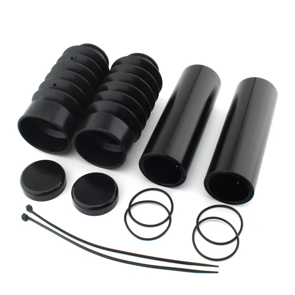 Front Fork Cover Tube Cap Kit for Harley Davidson Dyna (2006–2017)