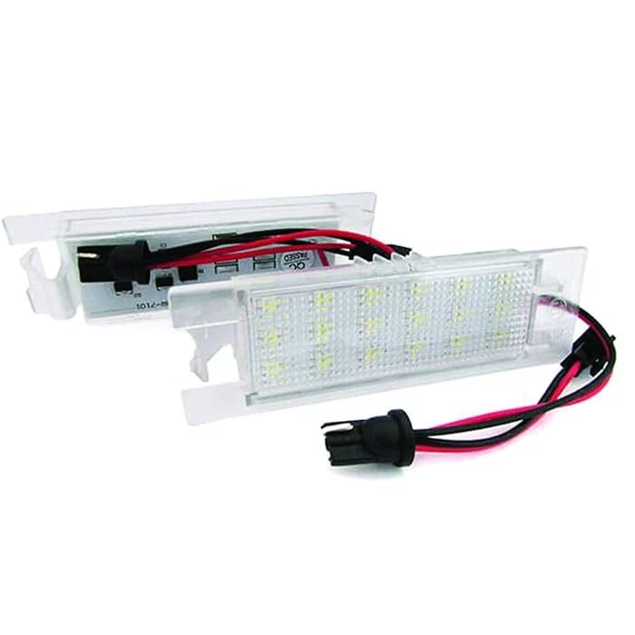 2X White LED License Plate Light Lamp for Zafira B Astra Insignia (2005–2011)