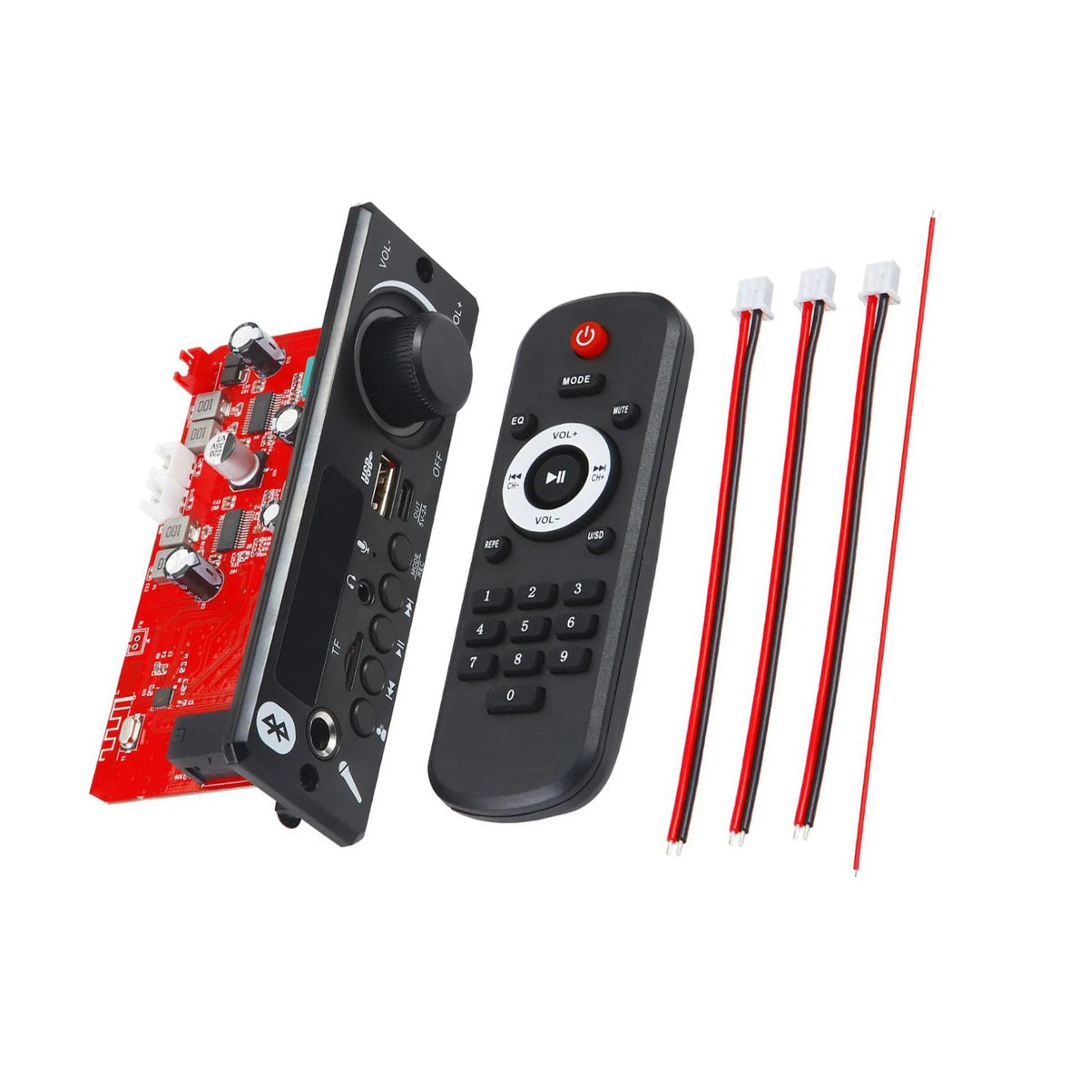 Set of 1 MP3 Decoder with Bluetooth 5.0 for Audio Amplifier Equipment