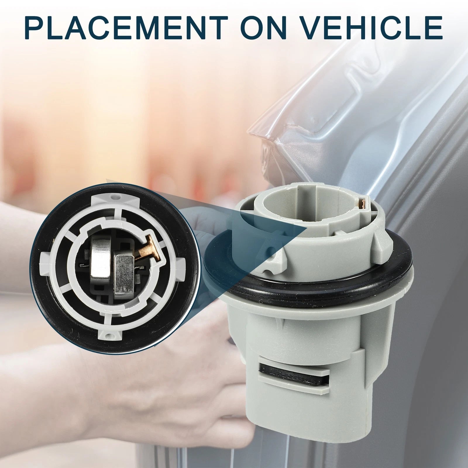 Front Turn Signal Light Socket Replacement for Mazda 3 (2004–2009)