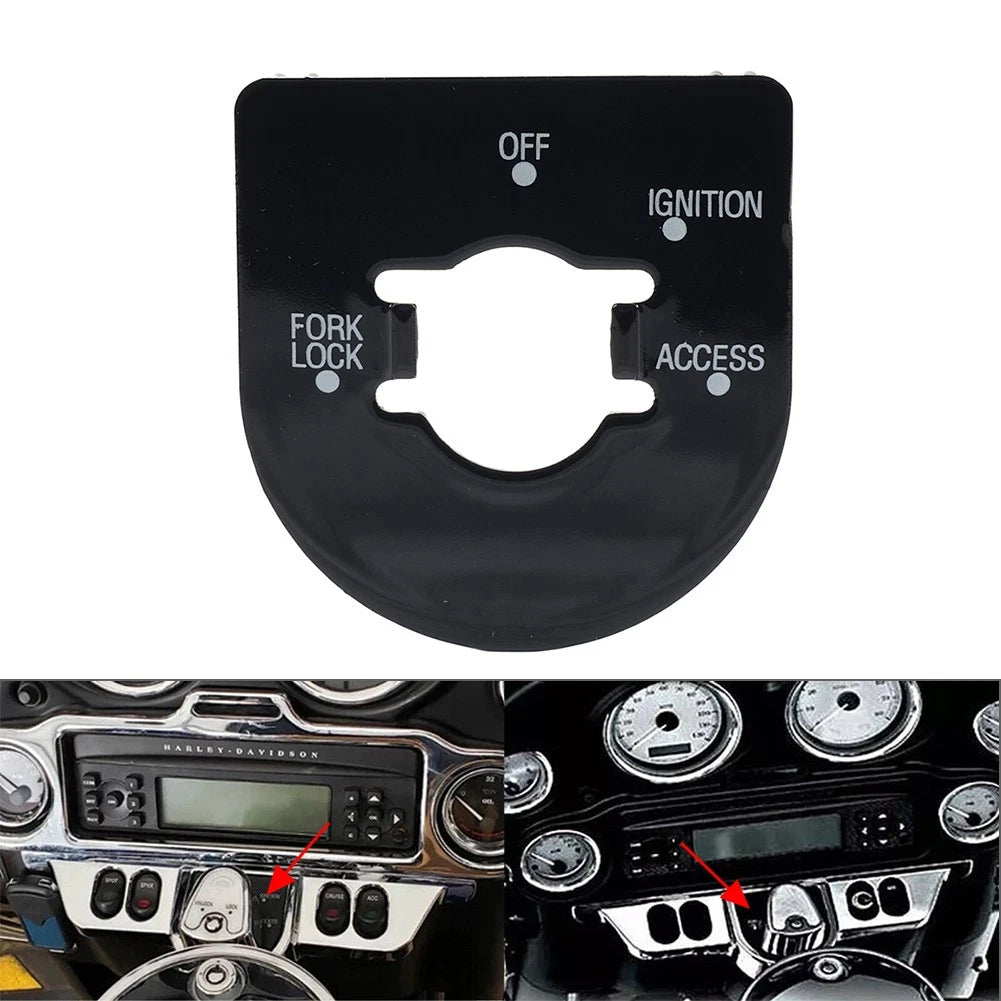Ignition Switch Accent Panel Trim for Harley Street Electra Glide (2014–2023)