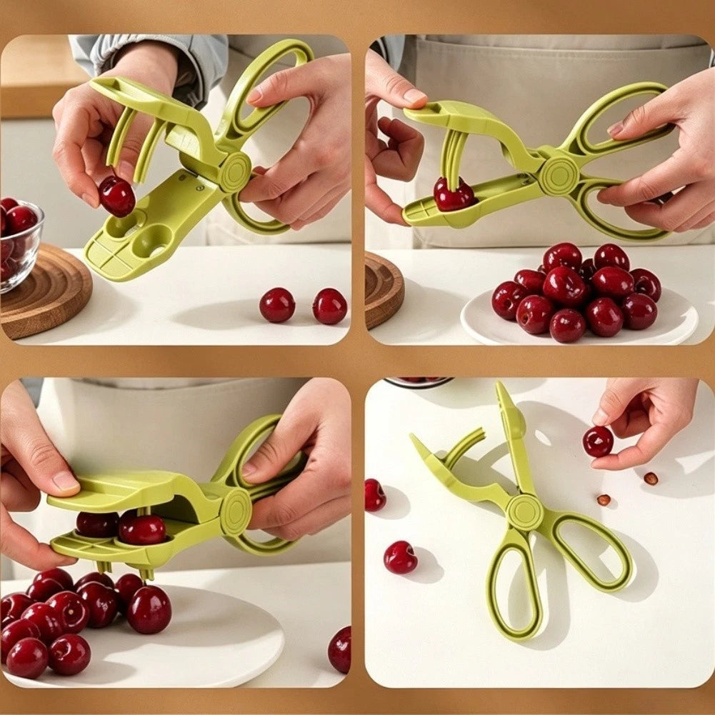 Fruit Pitter Tool for Cherries (Dual Hole, ABS Build)