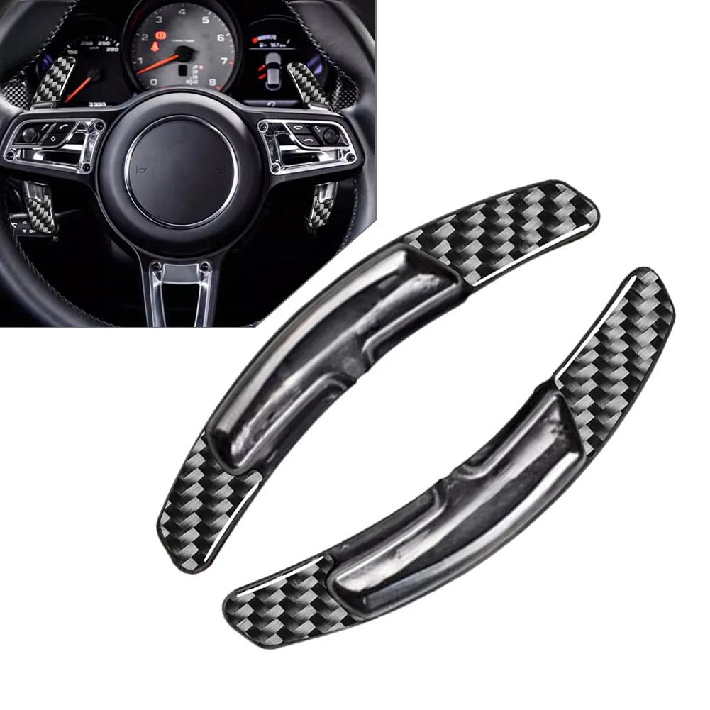 Steering Wheel Shifter Paddle Extensions for Porsche Panamera Cayenne 911 (2010–2023)