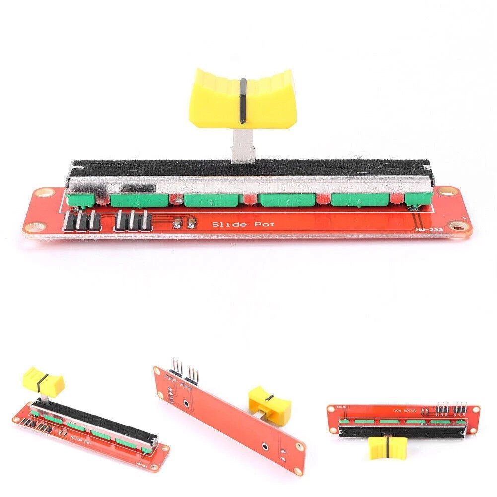 Dual Output 10K Linear Slide Potentiometer Module for AVR