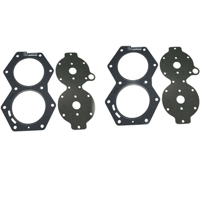 2X Head & Cover Gasket for Evinrude Johnson V4 88-140 HP (318358)