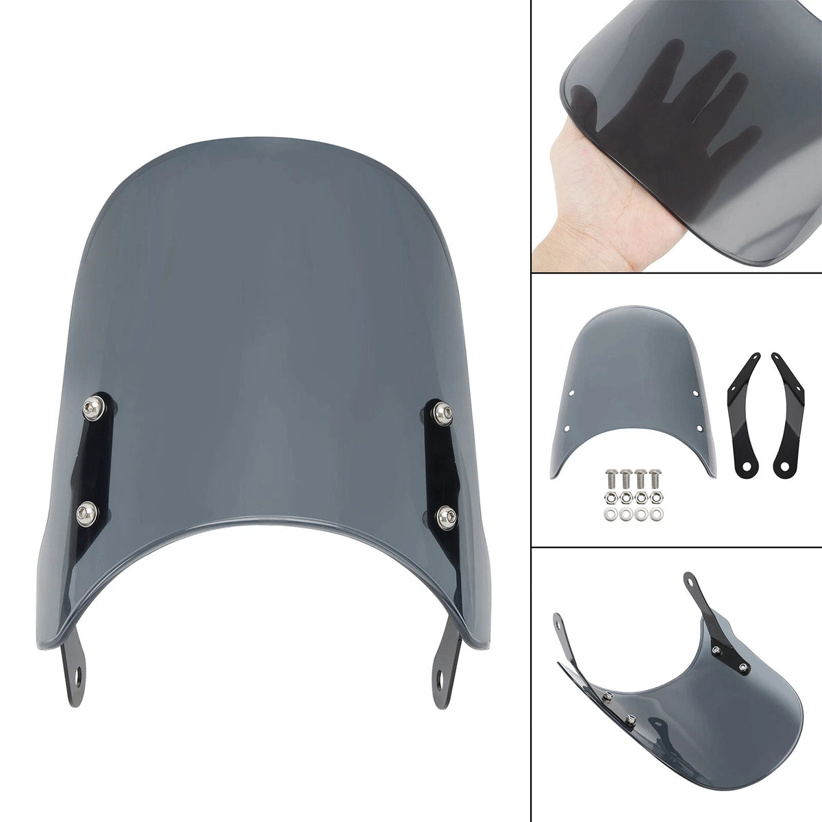 Windshield for Yamaha XSR 700 900, Honda CB400 CB1100 CB1300 (2016–2023)