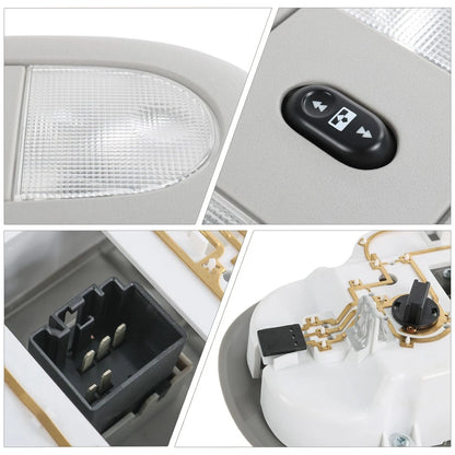 Overhead Console LED Light Sunroof Switch for Ford F-Super Duty (2008–2010)