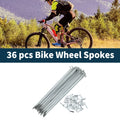 Bicycle Spoke Nipple Replacement 45 Steel Galvanized 13G 173mm (Universal)