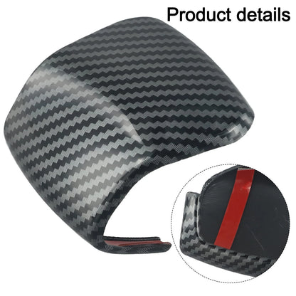 ABS Carbon Fiber Gear Shift Knob Cover for Range Rover Velar (2018–2023)