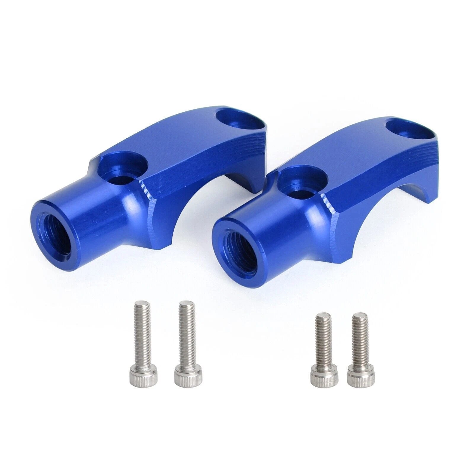 Aluminium 7/8" Front Master Cylinder Clamp for Universal Motorcycles (10mm)