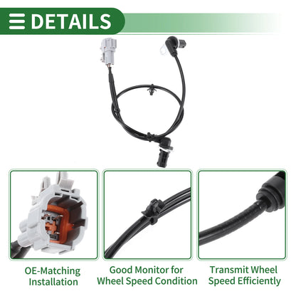 ABS Wheel Speed Sensor No. 47900CG000 for Infiniti FX35 FX45 (2003–2008)