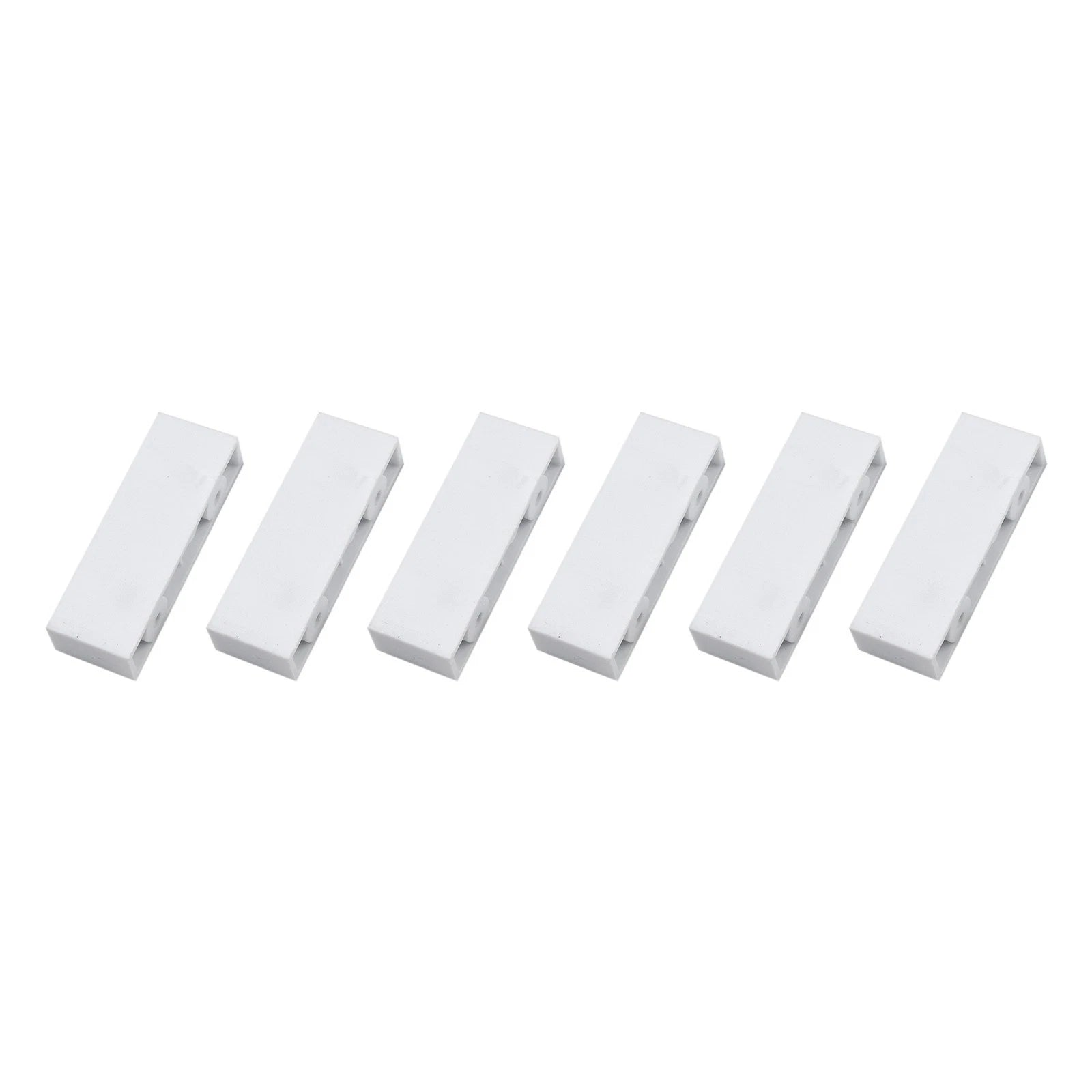 6x Double Hole Sliding Door Lock Block Limiter for Window Positioning