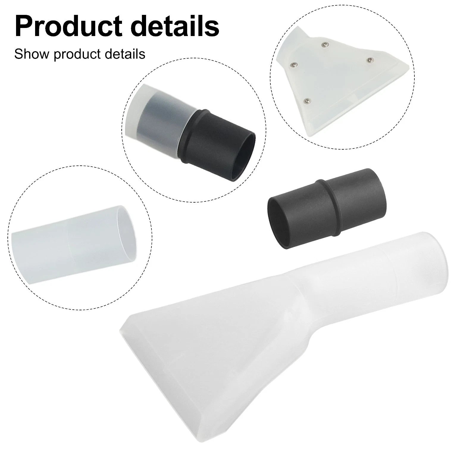 Extractor Nozzle Head for Vacuum Cleaner (Compatible with )