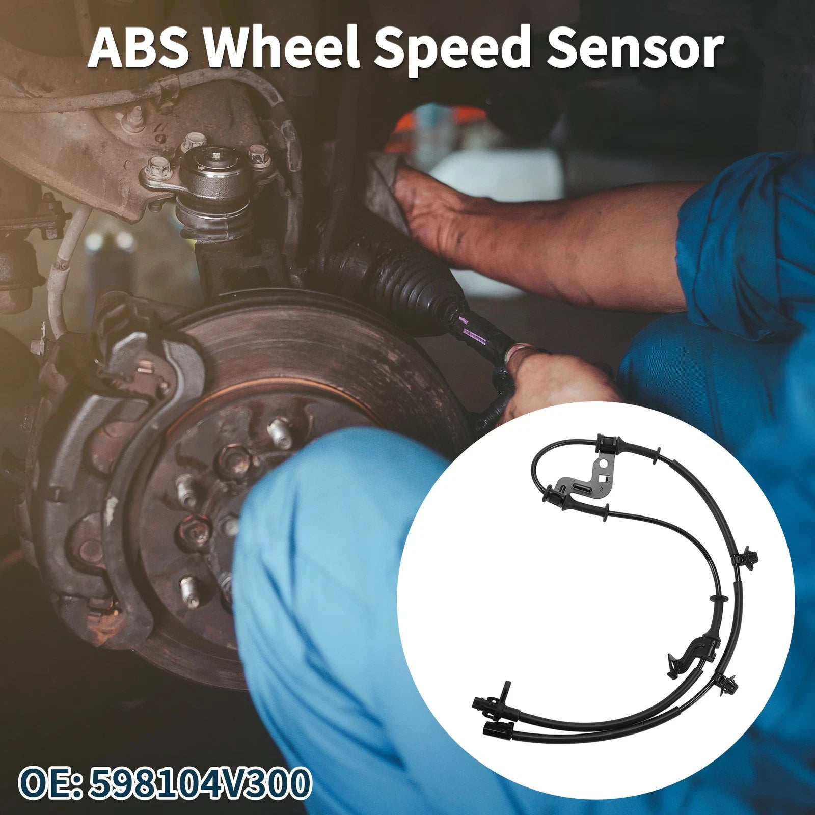 ABS Wheel Speed Sensor Replacement for Hyundai Elantra (2012–2017)
