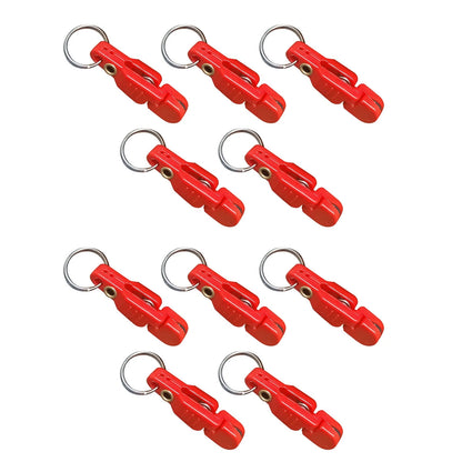 10pcs Quick-Release Clips for Sea Fishing