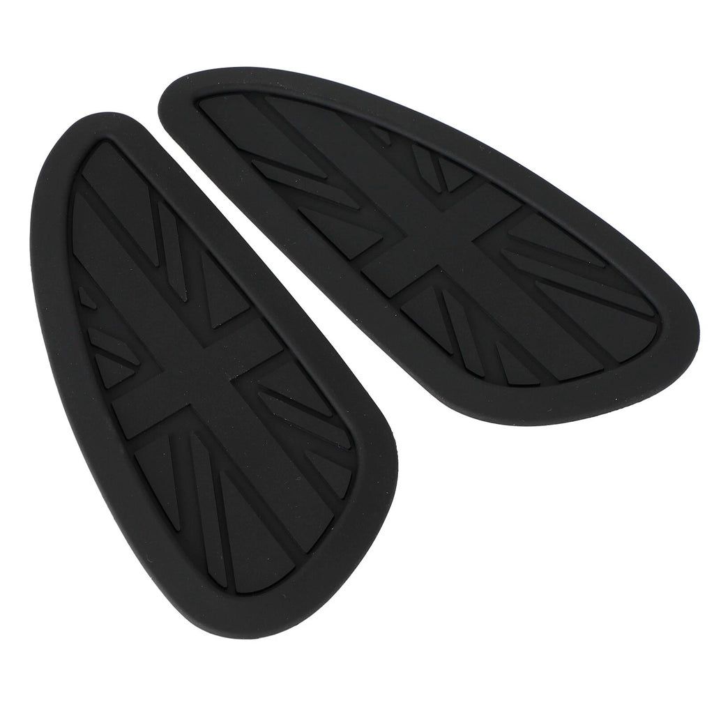 Fuel Tank Knee Pads Union Jack for Triumph Bonneville T100 Thruxton Scrambler T120 (2016–2023)