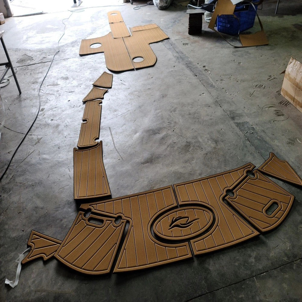 EVA Foam Teak Deck Floor Mat for Rinker 246 BR (2013)