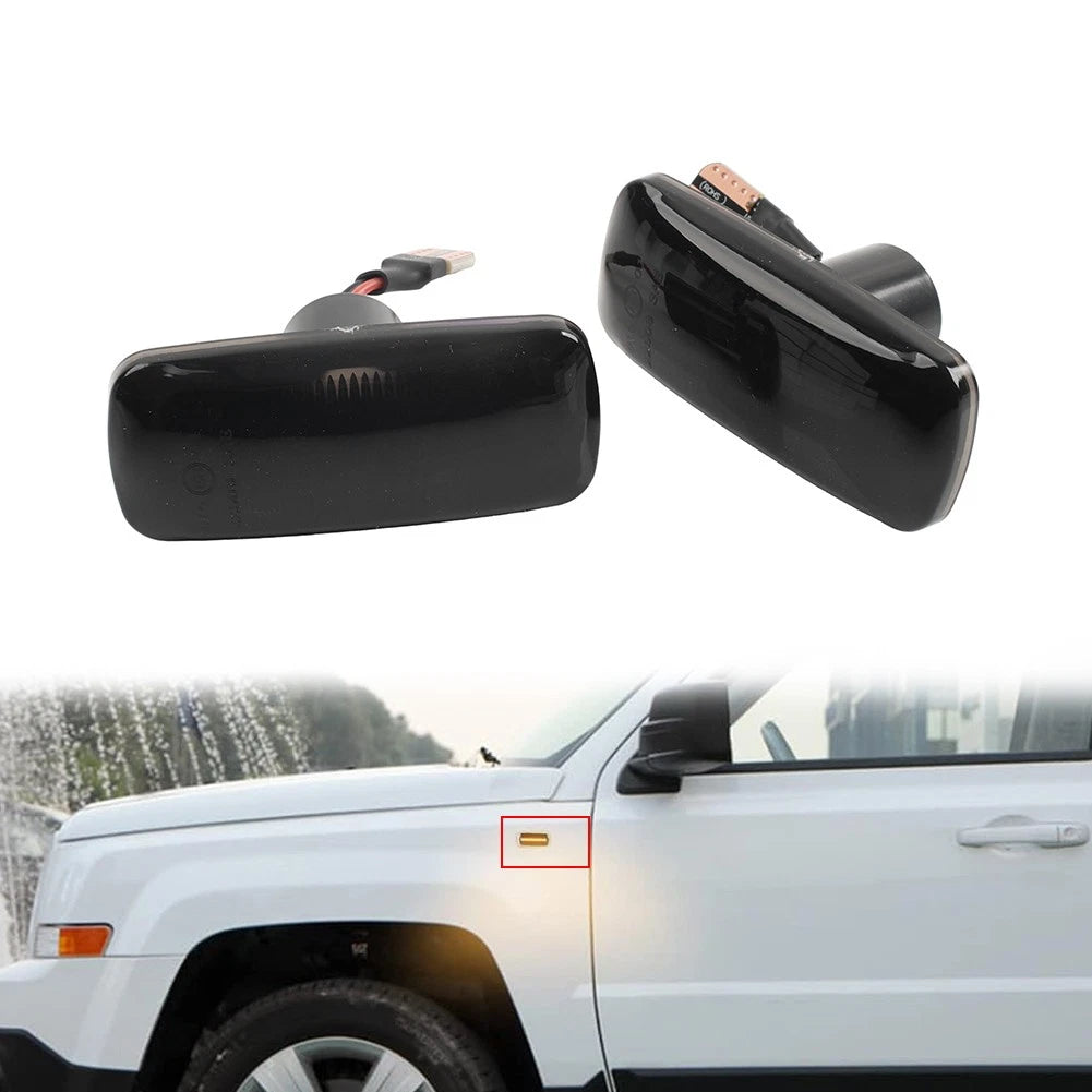 Front Side Marker Lamp Turn Signal Lights for Chrysler Dodge Jeep