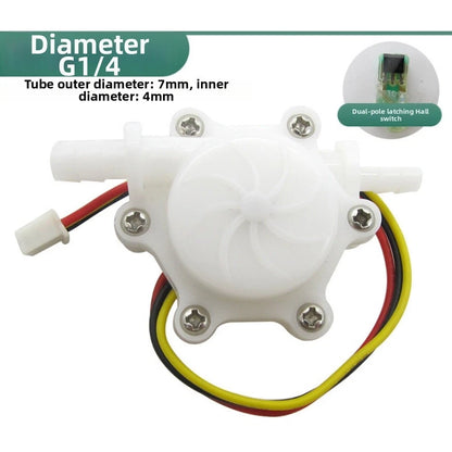 Water Flow Sensor for (Heat-resistant Plastic Shell)