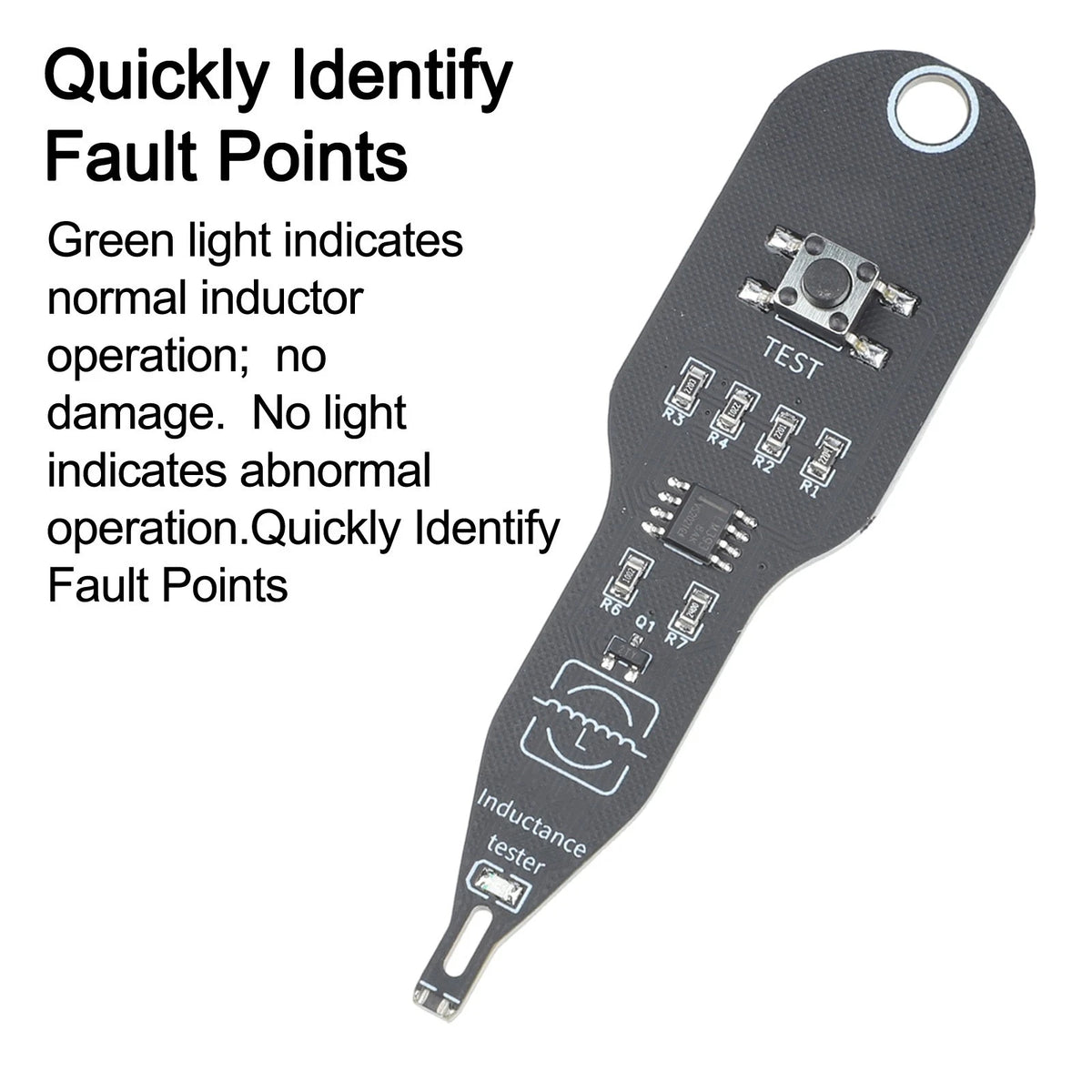 Portable Inductance Tester Circuit with Electromagnetic Induction Technology