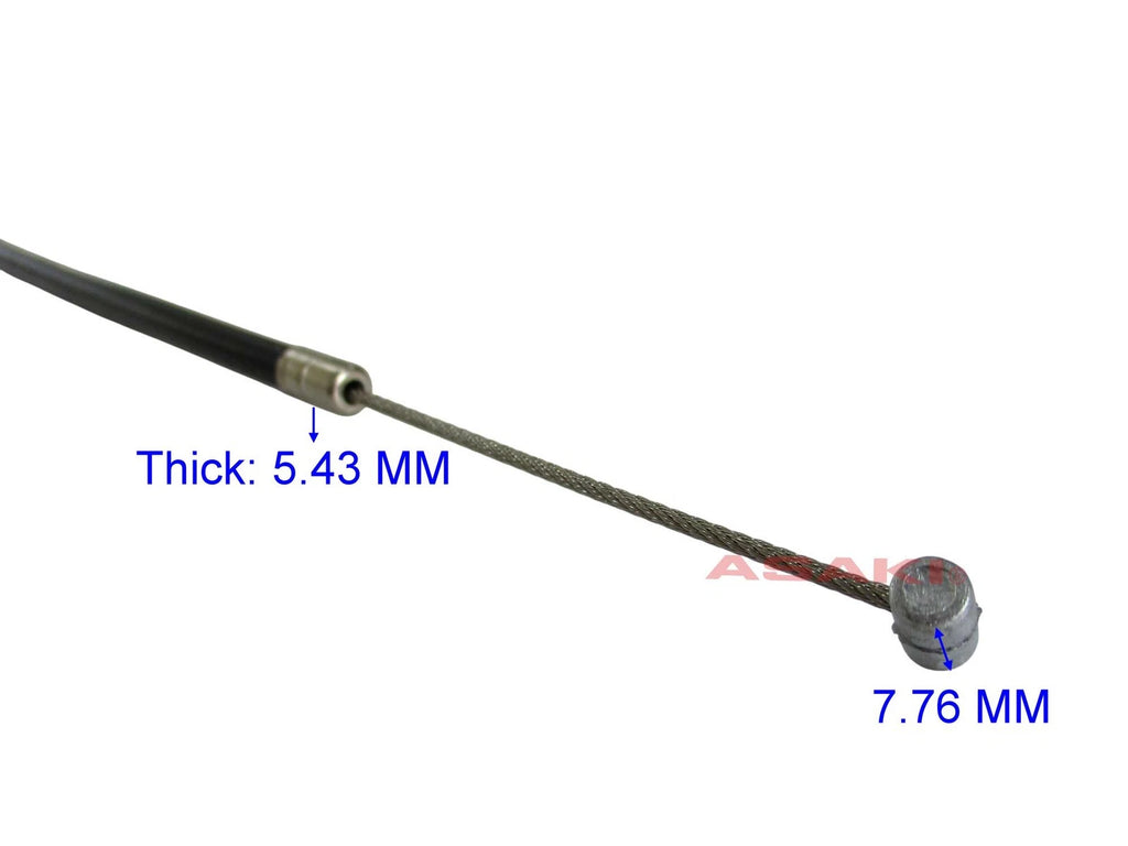 Throttle Cable 6B4-26301-00 for Yamaha Outboard 2-Stroke 9.9 15 HP (E9.9D E15D)