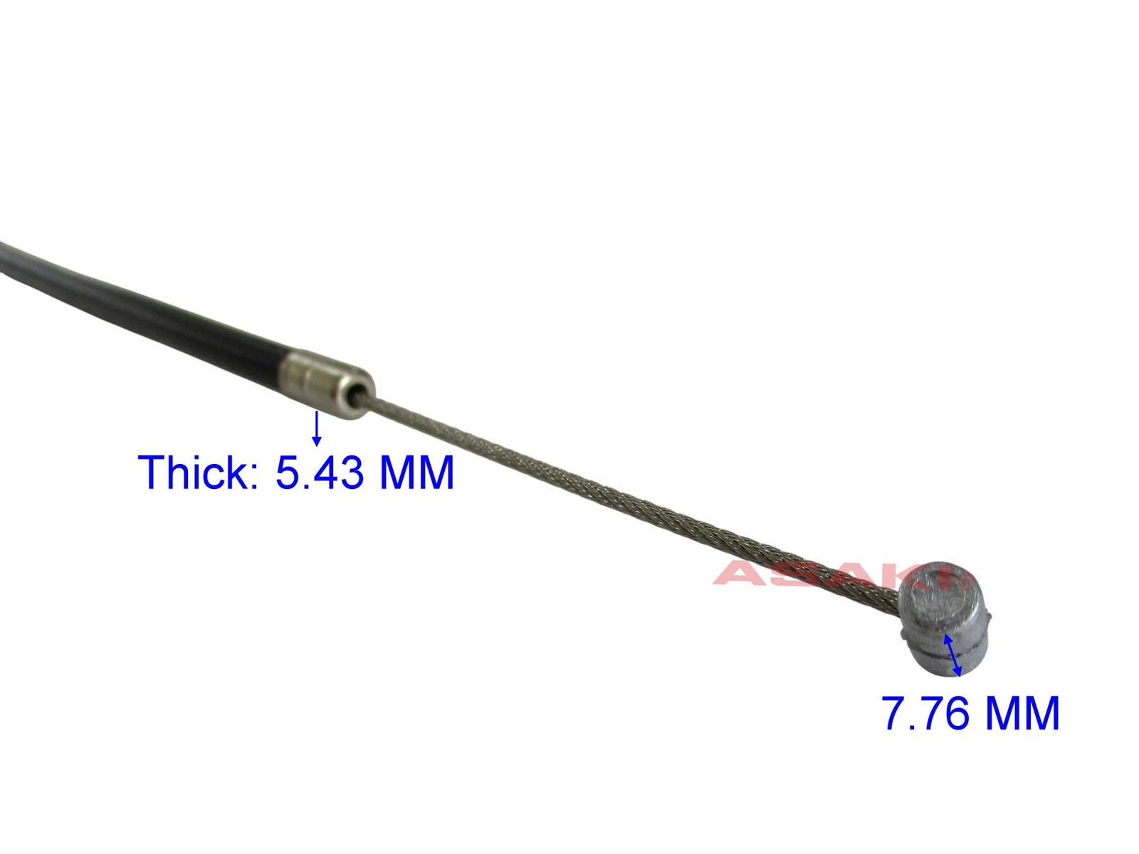 Throttle Cable 6B4-26301-00 for Yamaha Outboard 2-Stroke 9.9 15 HP (E9.9D E15D)