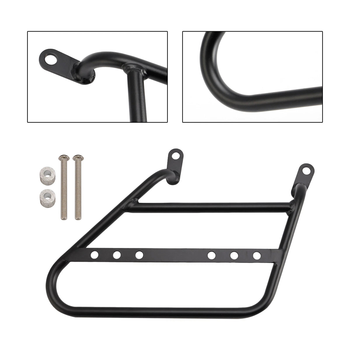 Side Bag Racks Saddlebag Mounting Bracket for Meteor 350 (2021–2024)