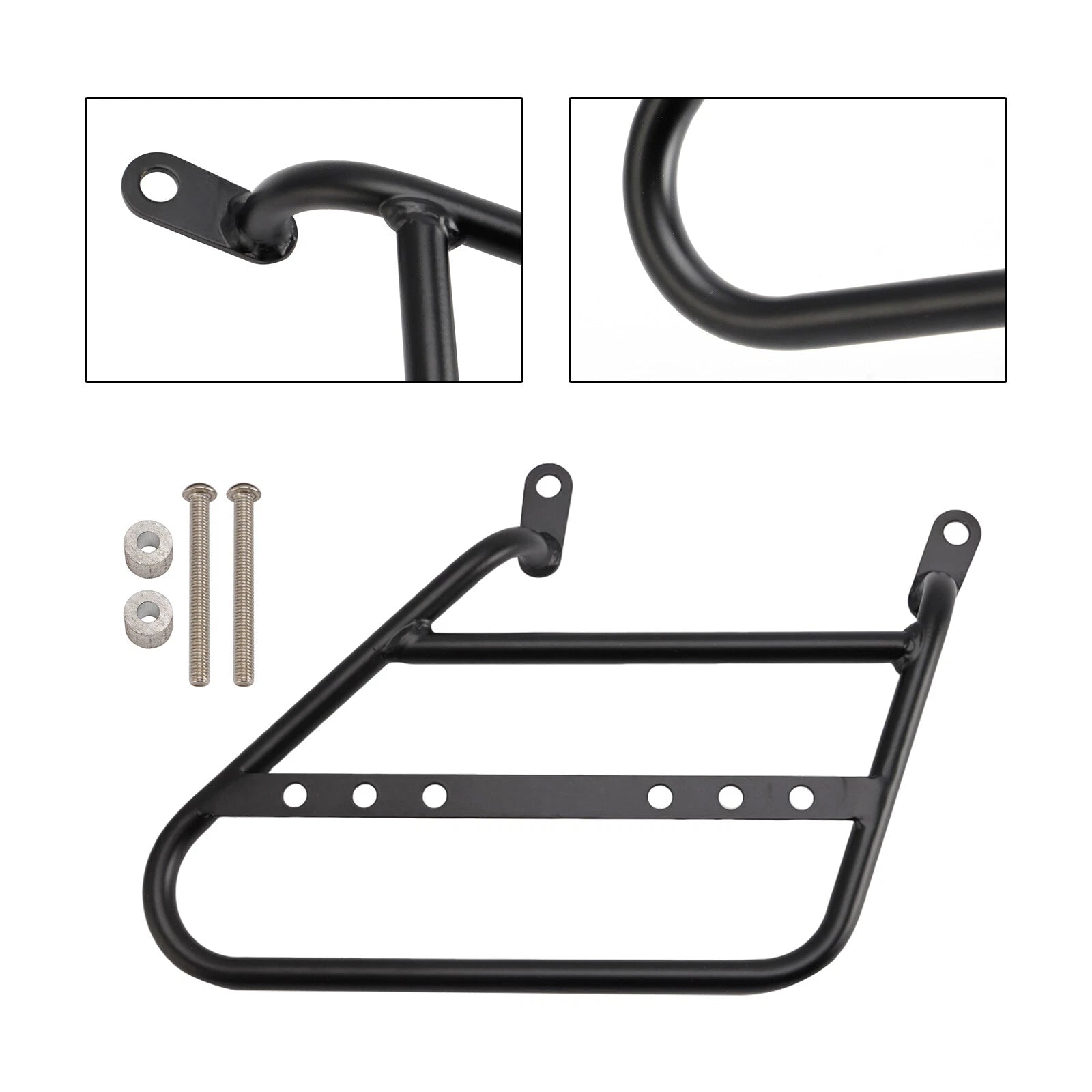 Side Bag Racks Saddlebag Mounting Bracket for Meteor 350 (2021–2024)