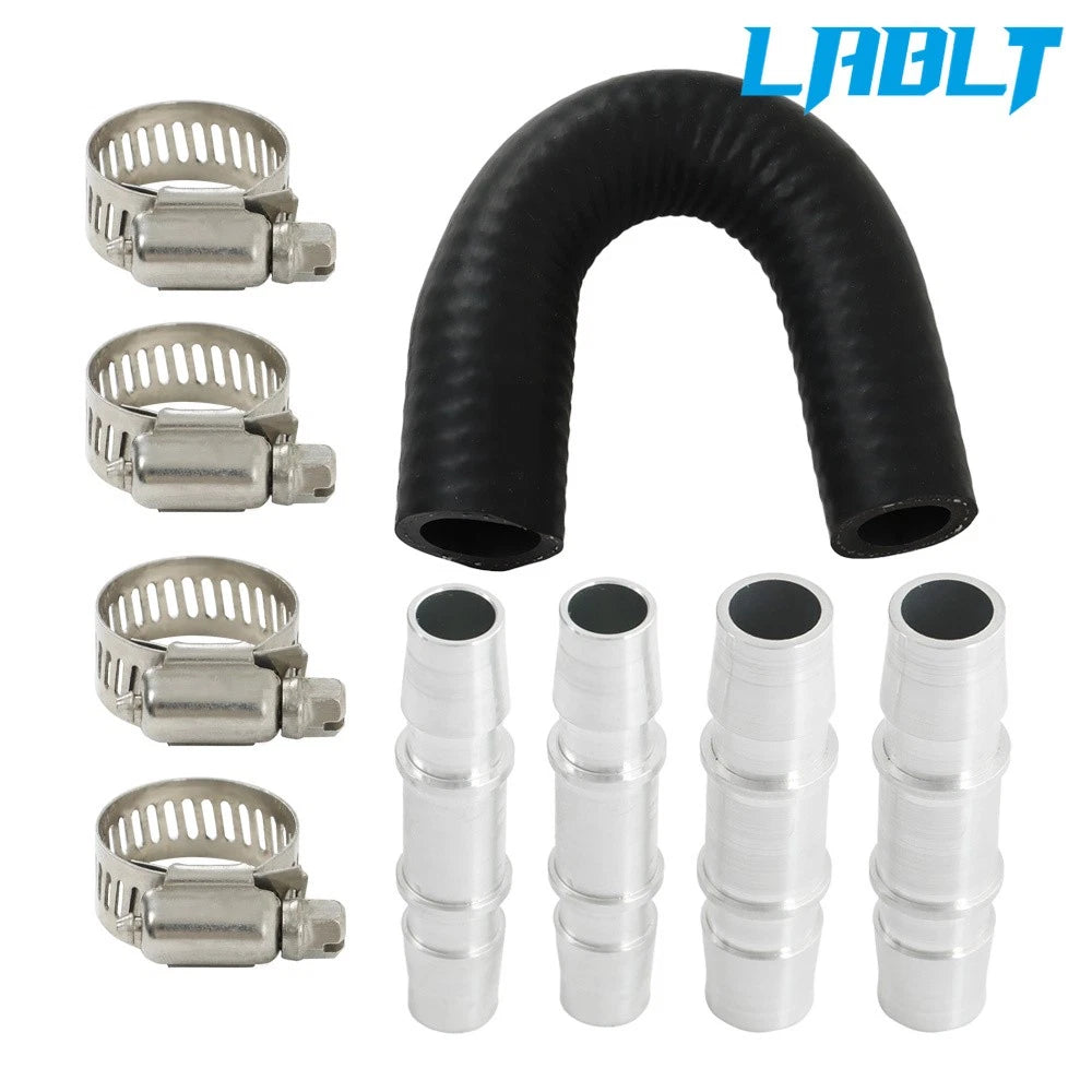 Heater Core Bypass Repair Kit for Universal (5/8" 3/4" Hose)