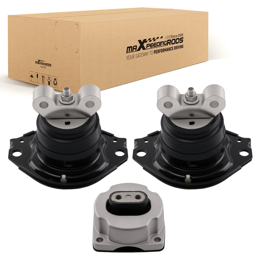 3pcs Engine Motor & Trans Mount Kit for Dodge Challenger 3.6L (2011–2016) EM-4150