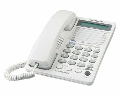 Panasonic KX-TS208W 2-Line Feature Phone for