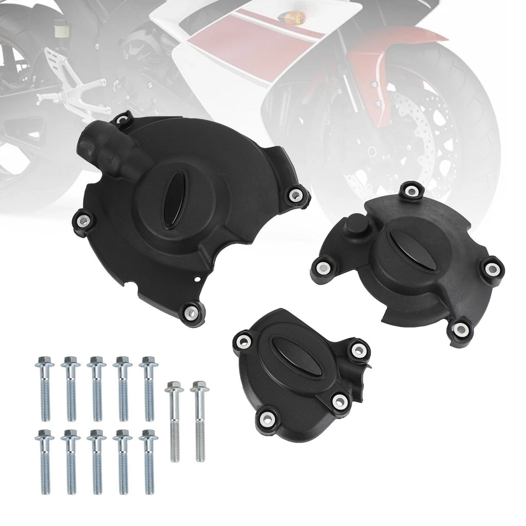 Alternator Cover, Clutch Cover, Timing Cover for Yamaha YZF-R1 (2015–2016)