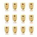 12Pcs Carburetor Main Jets Kit for Mikuni VM TM (#330-#440)