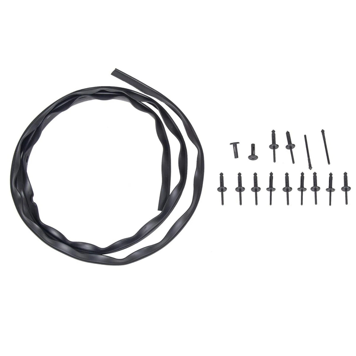 Front Bumper Hood Seal & Rivets Kit for Dodge Challenger (2008–2022)