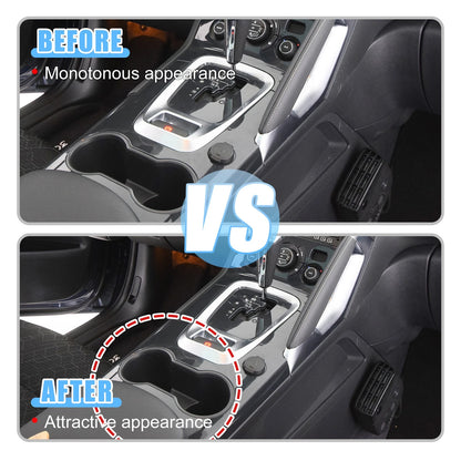 Cup Holder Cover Trim Sticker Replacement for Dodge Charger (2015–2021)