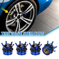 Tire Valve Stem Caps Replacement Set for Car SUV Bike RV (4 Pack)