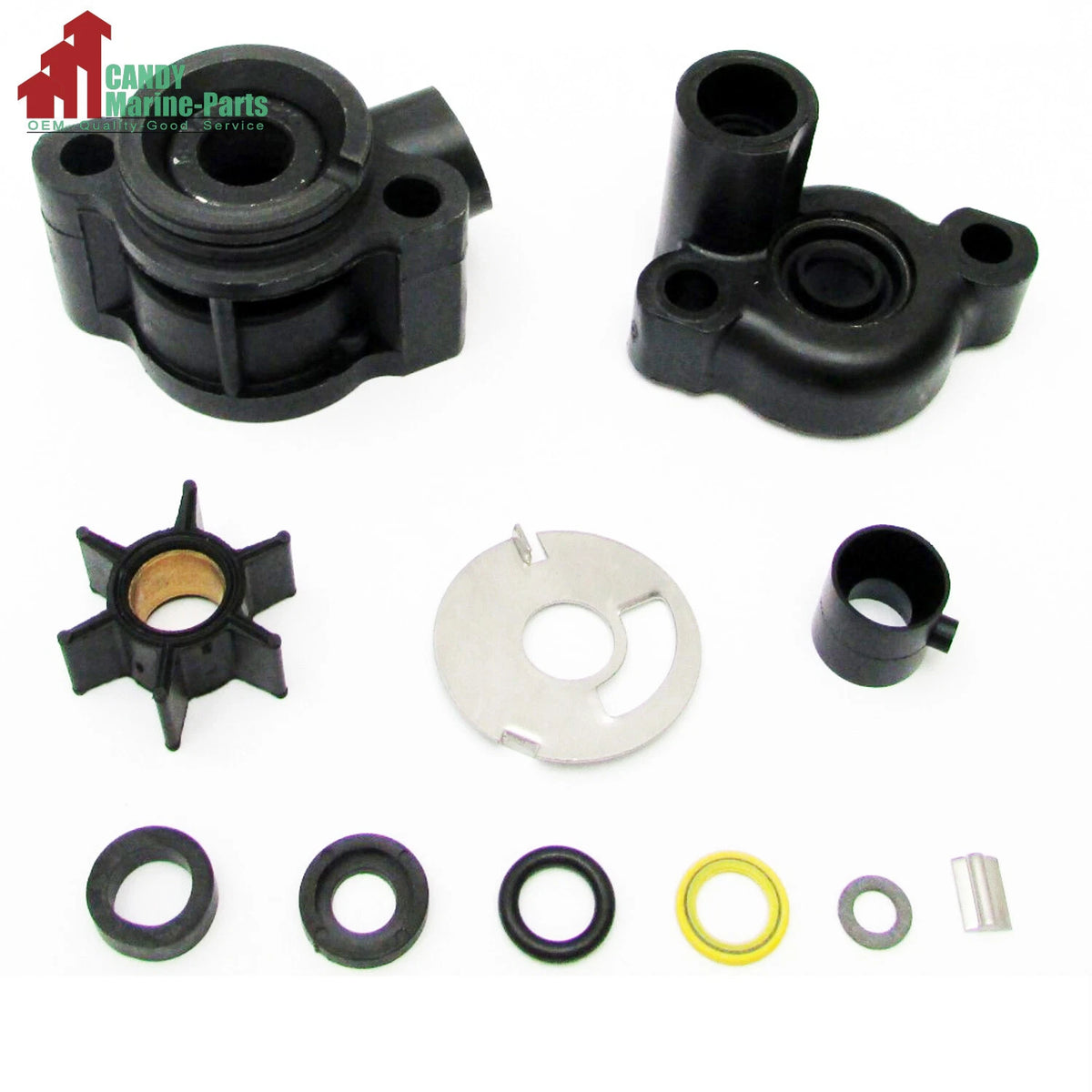 Water Pump Kit for Mercury Mariner Outboard (Fits Many Models)