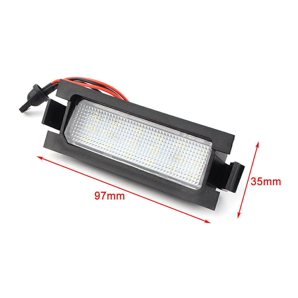 2X License Plate Lights 18SMD for Hyundai I30 GD (2013–2014) Canbus