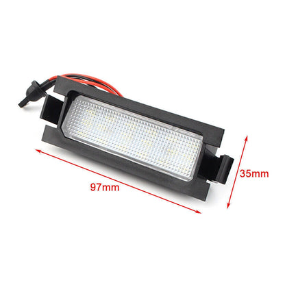 2X License Plate Lights 18SMD for Hyundai I30 GD (2013–2014) Canbus